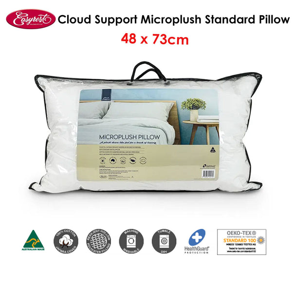 Pillows Easyrest Cloud Support Microplush Pillow 48 X 73 Cm