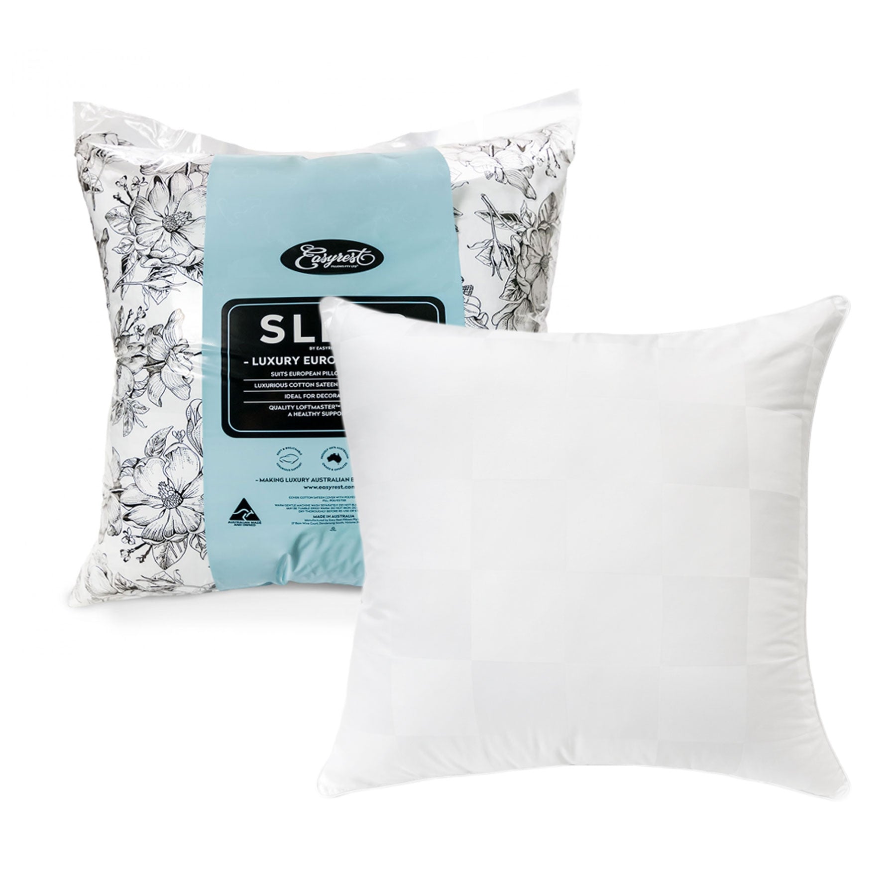 Pillows Easyrest Sleep Luxury European Firm Pillow