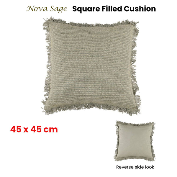 Cushions & Decorative Pillows Accessorize Nova Square Filled Cushion 45Cm X