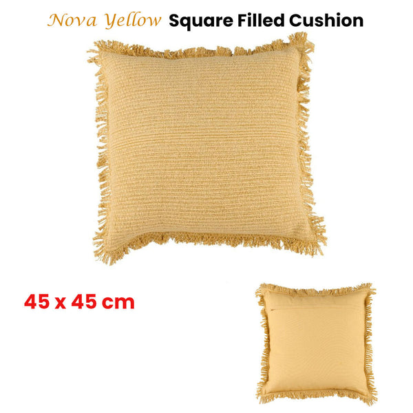 Cushions & Decorative Pillows Accessorize Nova Square Filled Cushion 45Cm X