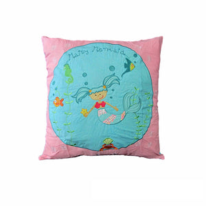 Cushions & Decorative Pillows Happy Kids Shelley Mermaid 43X43 Cm Square Cushion