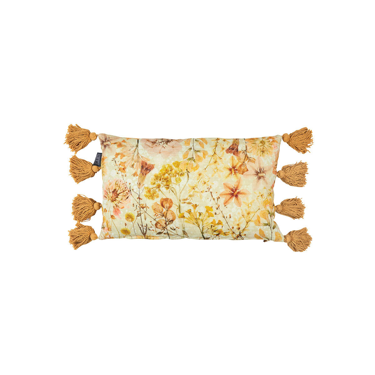 Cushions & Decorative Pillows Bedding House Wildflower Yellow Filled Oblong Cushion