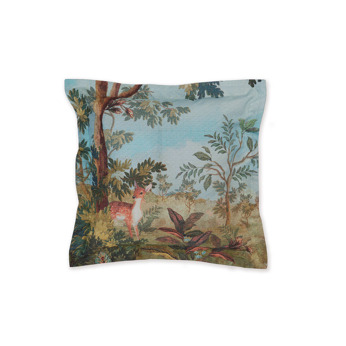 Cushions & Decorative Pillows Pip Studio Winter Blooms Multi Cotton Cover Square Cushion