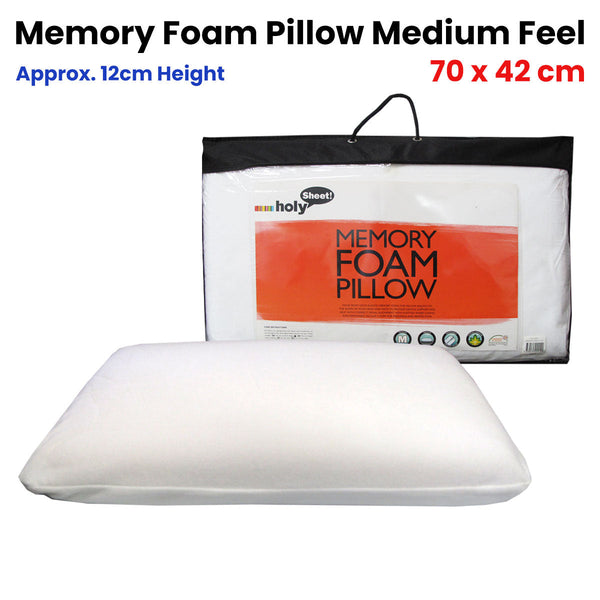 Pillows Memory Foam Pillow Medium Feel