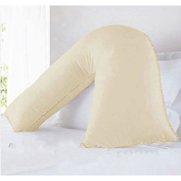 Pillow Cases Pure Cotton 250Tc Tri Pillowcases Cream