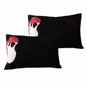 Happy Kids A Pair Of Funny Bones Standard Pillowcases