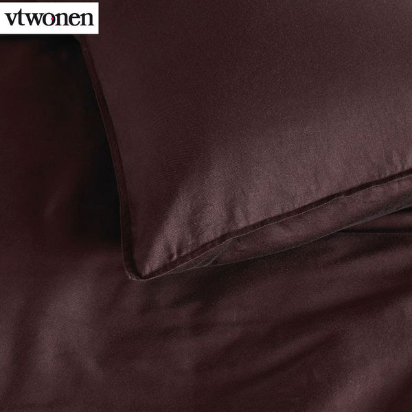 Quilt Covers Vtwonen Earth Dark Red Quilt Cover Set