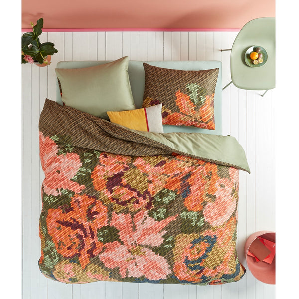 Quilt Covers Oilily Embroidered Flower Multi Quilt Cover Set