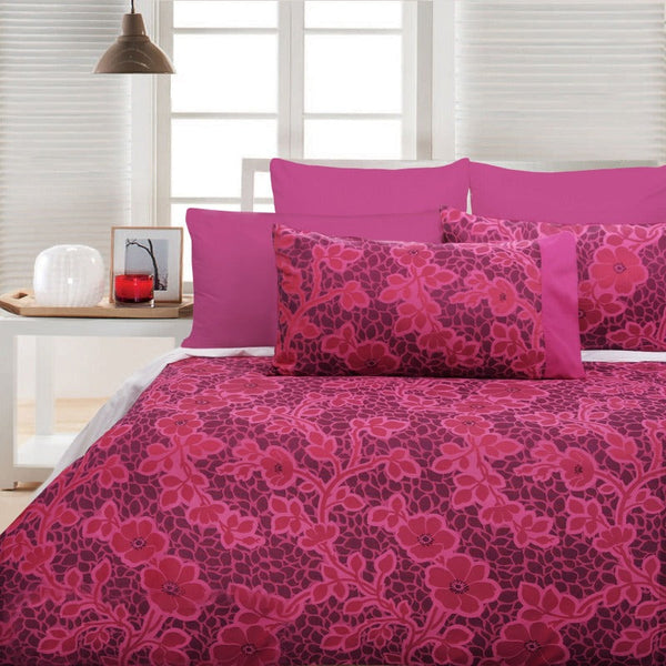 Quilt Covers Accessorize Emma Pink Quilt Cover Set