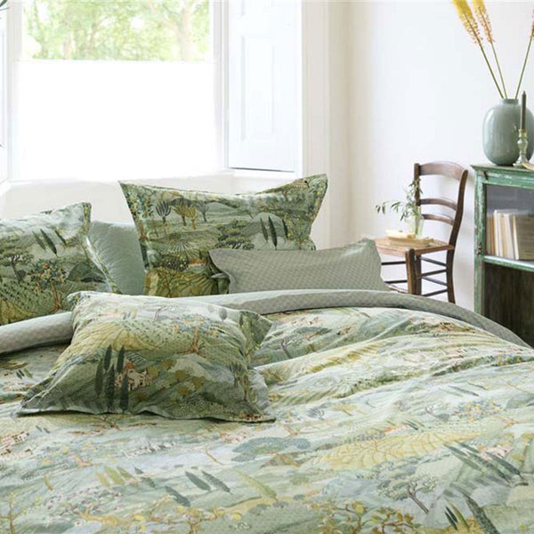 Quilt Covers Pip Studio Toscana Green Cotton Quilt Cover Set