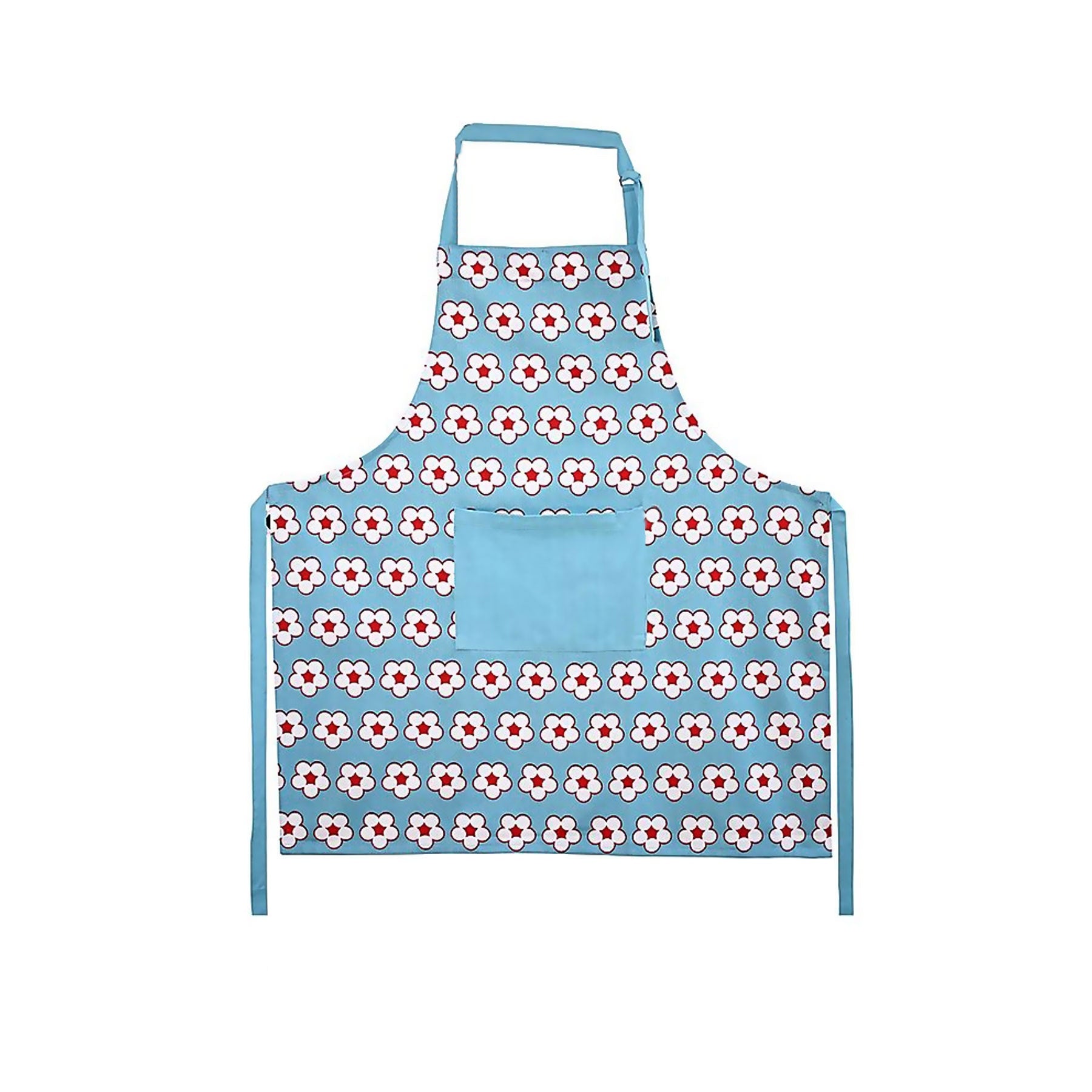 Idc Homewares Cotton Bud Apron Blue