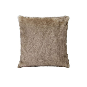 Cushions & Decorative Pillows J Elliot Home Brown Fox Luxury Faux Fur Filled Cushion 50 X 50Cm