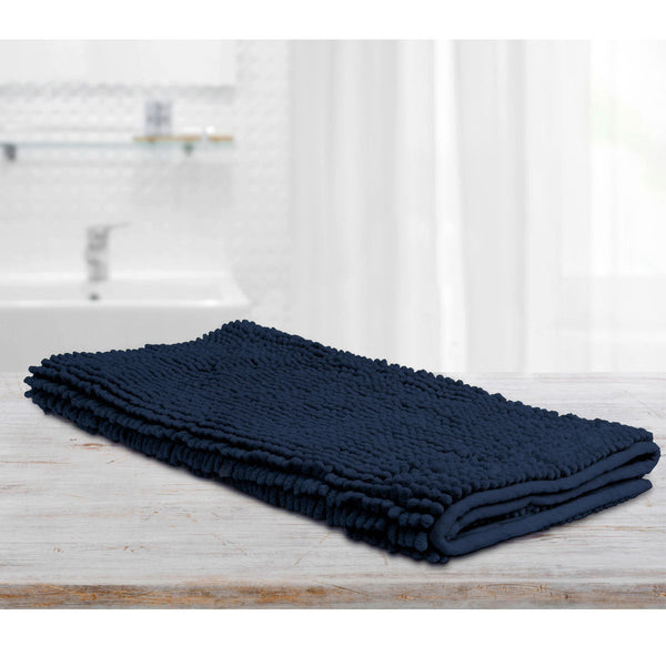 Bath Mats, Rugs & Toilet Covers Toggle Microfiber Bath Mat Large Navy