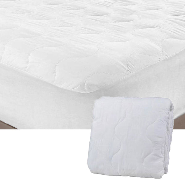 Mattress Toppers & Protectors Essentially Home Living Microfibre Quilted Fitted Mattress Protector