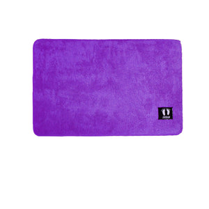 Bath Mats, Rugs & Toilet Covers Asha Anti Slip Polyester Bath Mat 50 X 80 Cm Purple