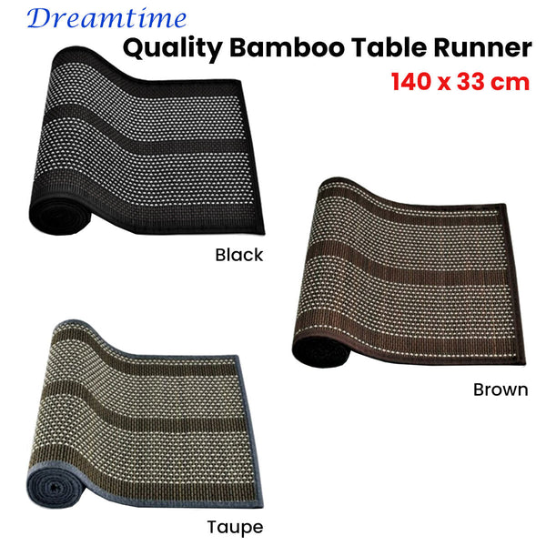 Table Runners Dreamtime Bamboo Table Runner 140 X 33Cm