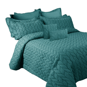 Comforter Sets Queen Ramesses 9 Pieces Ultrasonic Comforter Set Queen Teal