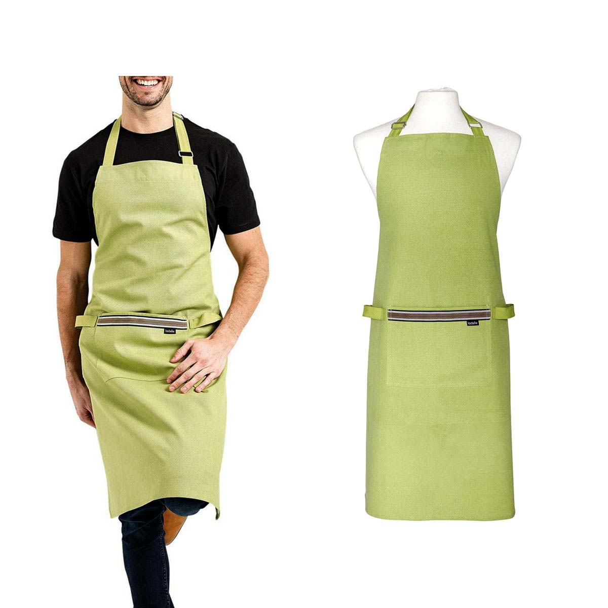 Aprons Ladelle Professional Series Sage Cotton Apron