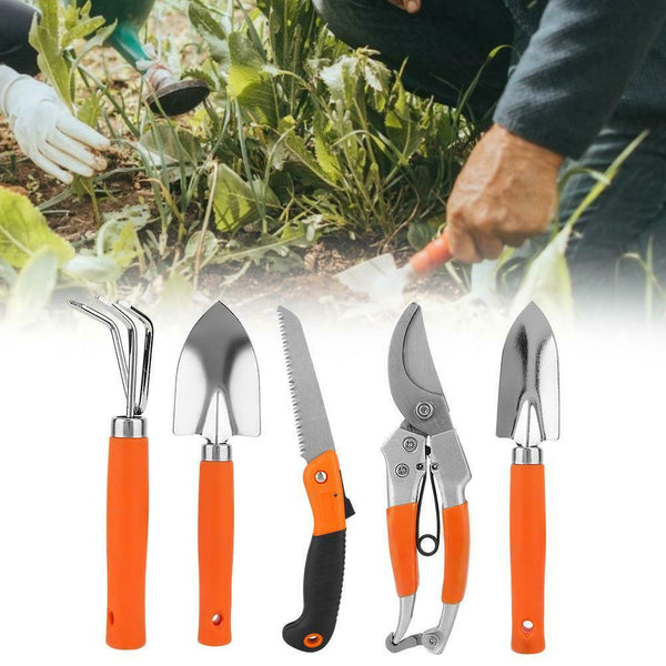 11 Pcs Garden Tools Set Gardening Shovel Rake Household