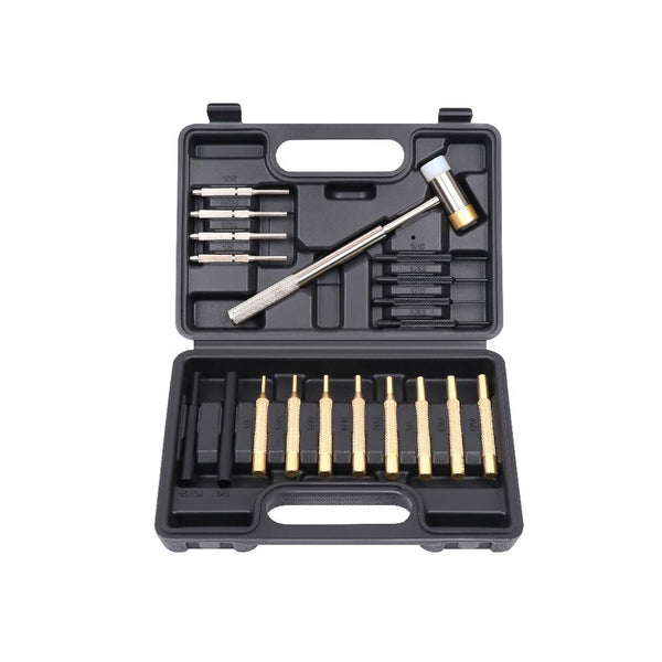 Other Hand Tools 19Pc Hammer & Punch Set Brass / Roll Pin Gun Builder Gunsmith Maintenance