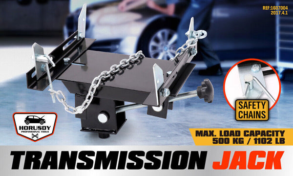 Jacks & Jack Stands Transmission Jack Adapter Gearbox Removal Adaptor 500Kg Loading Automotive Tool