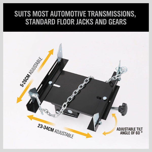 Jacks & Jack Stands Transmission Jack Adapter Gearbox Removal Adaptor 500Kg Loading Automotive Tool