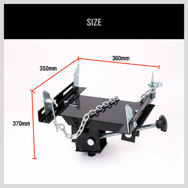 Jacks & Jack Stands Transmission Jack Adapter Gearbox Removal Adaptor 500Kg Loading Automotive Tool