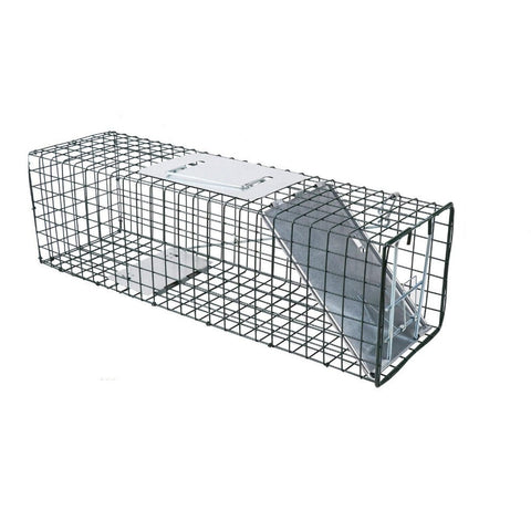 Insect Traps & Baits 81.5*26*32Cm Animal Trap Cage Humane Live Steel Catch Possum Fox Rat Rabbit