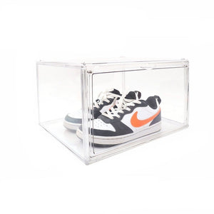 Storage Boxes 5Pc Stackable Shoe Display Box Hard Acrylic Sneaker Storage Containers Case