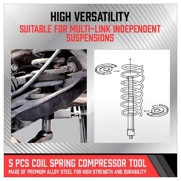 Other Auto Tools & Supplies Coil Spring Compressor Tool Strut Front Rear Suspension Repair For Mercedes Benz