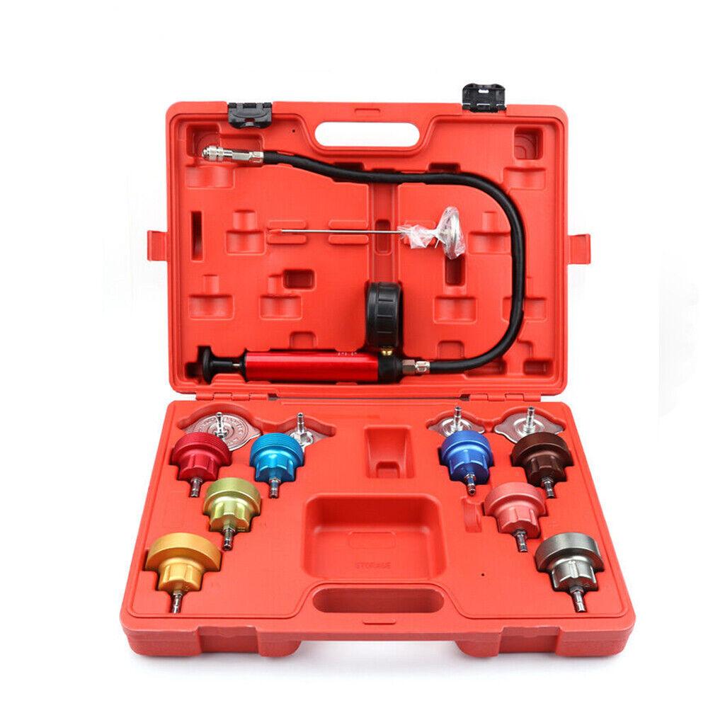 Other Diagnostic Service Tools Universal Cooling System Radiator Pressure Tester Gasket Kit Leak Detector