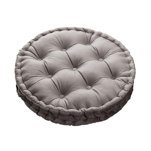 Cushions & Decorative Pillows Luxury Round Pouf Tatami Cushion Meditation Floor Mat With Handle