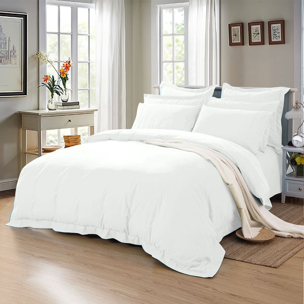 1000Tc Tailored King Size Duvet Quilt Cover Set