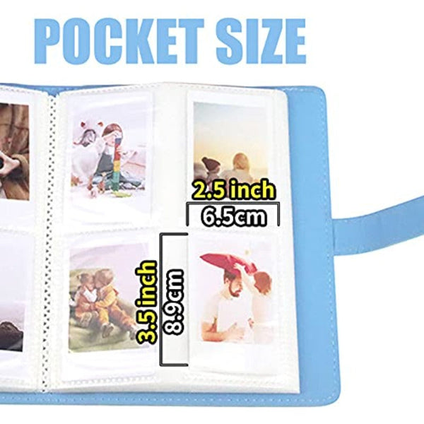 Photo Albums & Boxes Lifebea 256 Pockets Photo Album For Fujifilm Instax Mini 11 12 9 40 Evo Liplay 8 7+ Instant Camera, Polaroid Hp Zink 2X3" (Purple