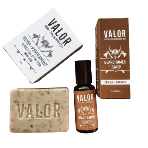 Body Soaps Tame Duo Beard Tamer Original + Byron Spice Soap