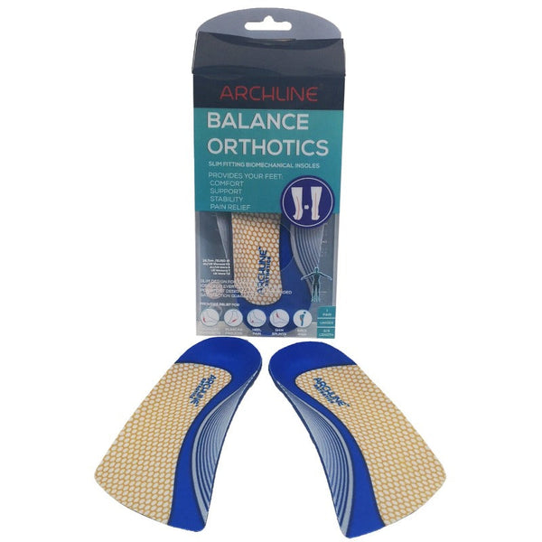 Insoles & Shoe Inserts Archline 3/4 Slim Orthotics Plantar Fasciitis Insoles Balance Support Relief