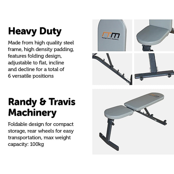 Fid Flat Incline Decline Adjustable Bench Press