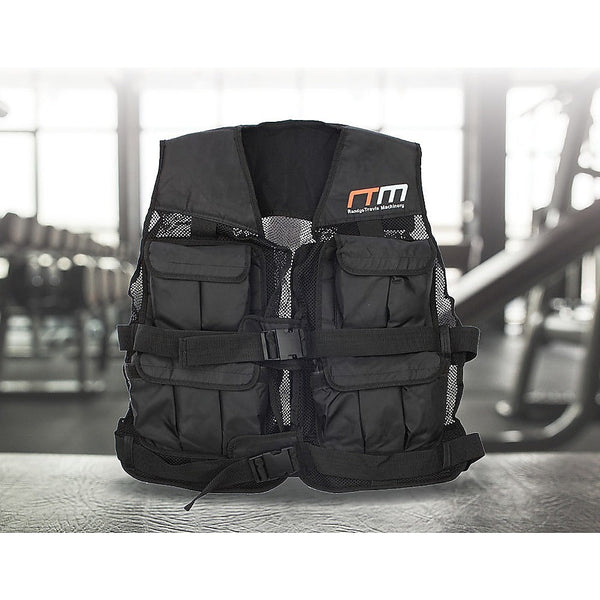 Weighted Vests 20Lbs Weighted Gym Exercise Training Sport Vest