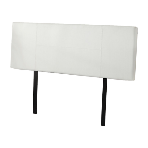 Headboards & Footboards Pu Leather Double Bed Headboard Bedhead White