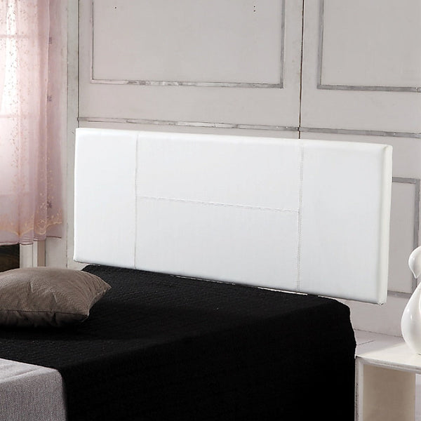 Headboards & Footboards Pu Leather Double Bed Headboard Bedhead White