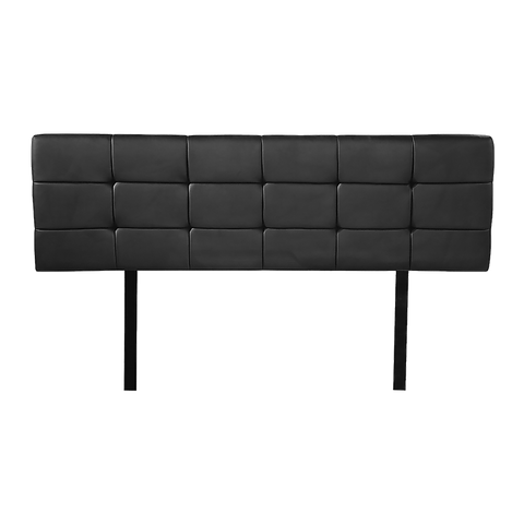 Headboards & Footboards Pu Leather Queen Bed Deluxe Headboard Bedhead Black