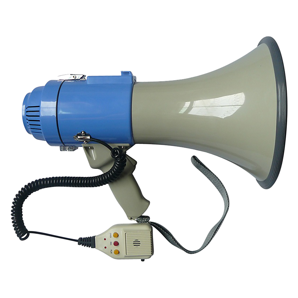 25W Megaphone Pa System Loud Speaker Voice Recorder