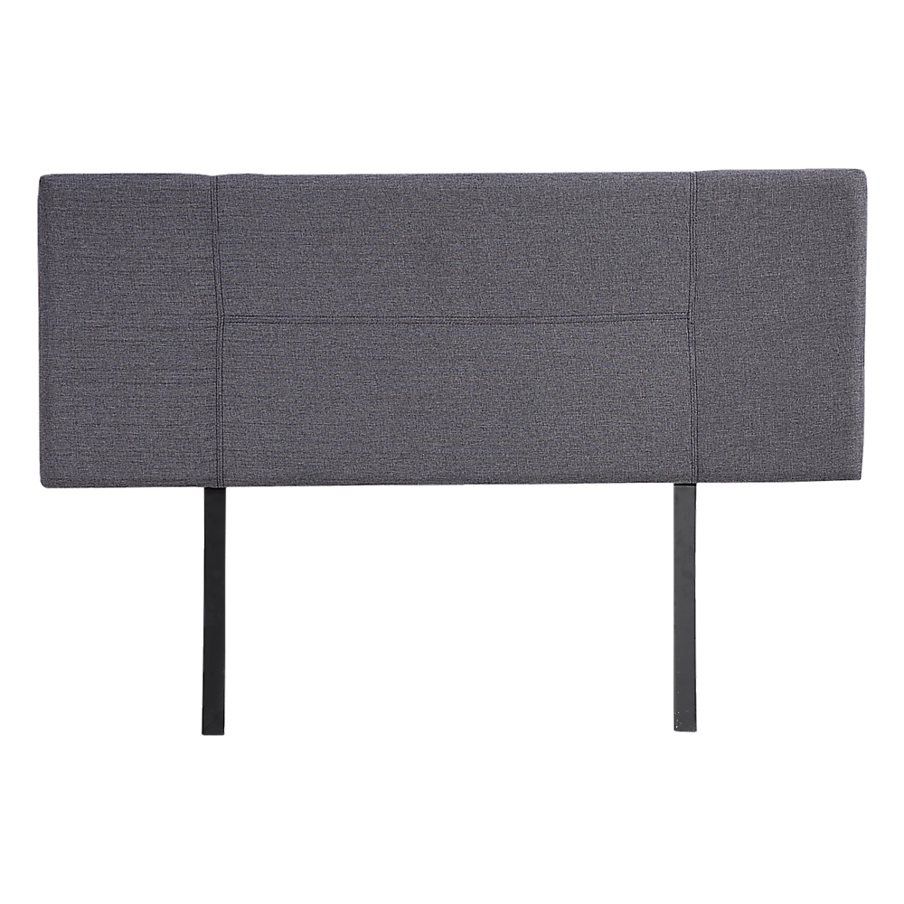 Headboards & Footboards Linen Fabric Double Bed Headboard Bedhead Grey