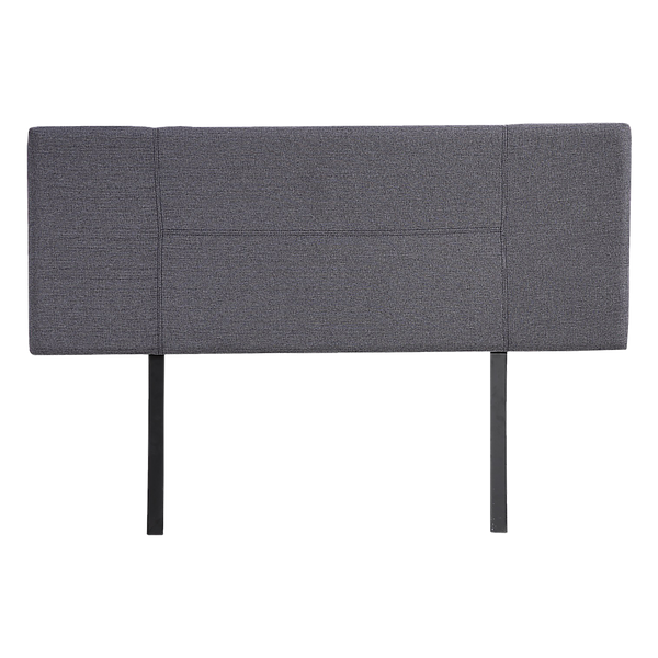 Headboards & Footboards Linen Fabric Double Bed Headboard Bedhead Grey