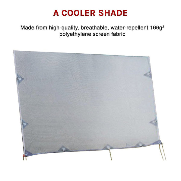 Awning & Canopy Parts 4.6M Caravan Privacy Screen Side Sunscreen Shade For 16' Roll Out Awning