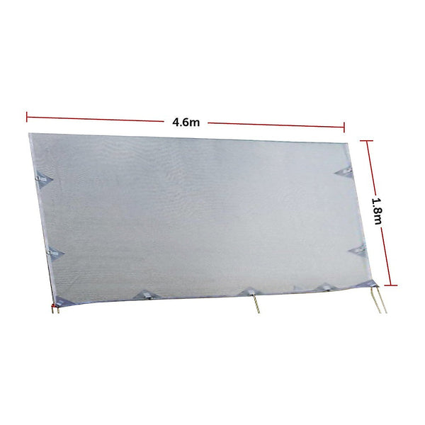 Awning & Canopy Parts 4.6M Caravan Privacy Screen Side Sunscreen Shade For 16' Roll Out Awning