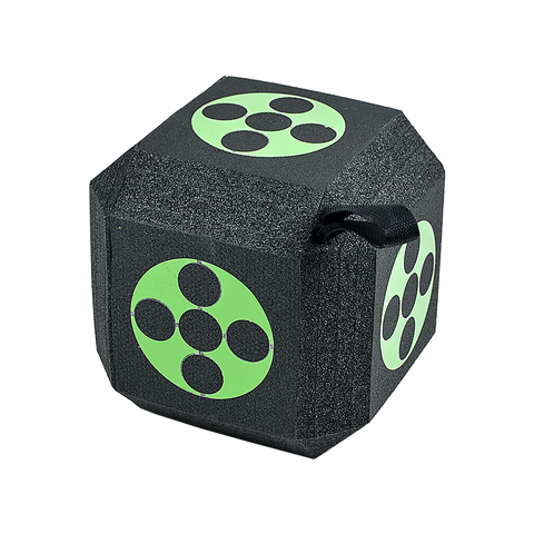 Archery Targets Archery 3D Dice Target Cube Reusable 18 Sides 23Cm Self Healing Xpe Foam