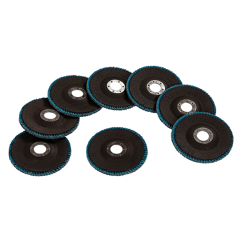 Grinder Discs 50X Pack Premium Zirconia Flap Disc Sanding Grinding 115Mm 4.5" 40 Grit