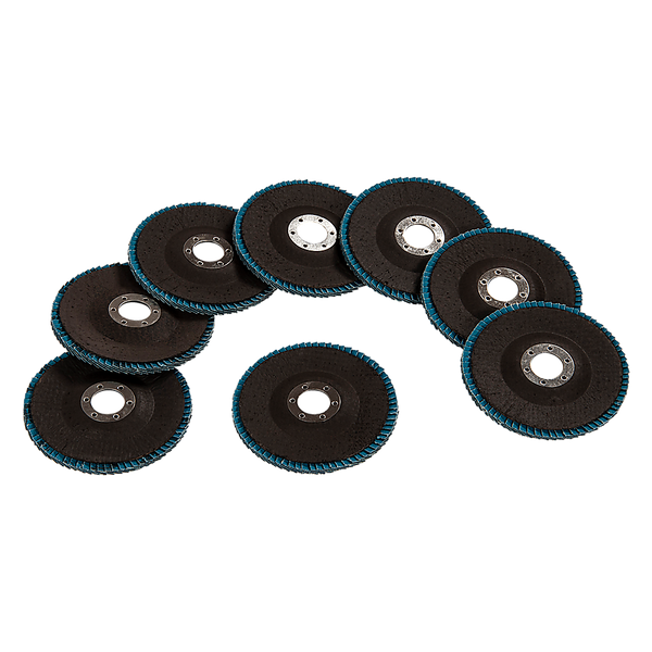 Grinder Discs 50X Pack Premium Zirconia Flap Disc Sanding Grinding 115Mm 4.5" 40 Grit