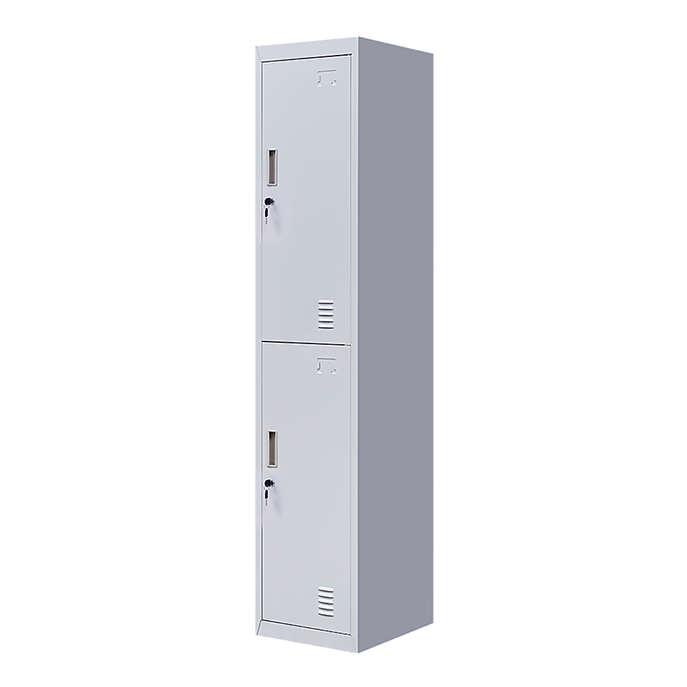 Cabinets & Cupboards 2 Door Vertical Locker For Office Gym Shed School Home Storage